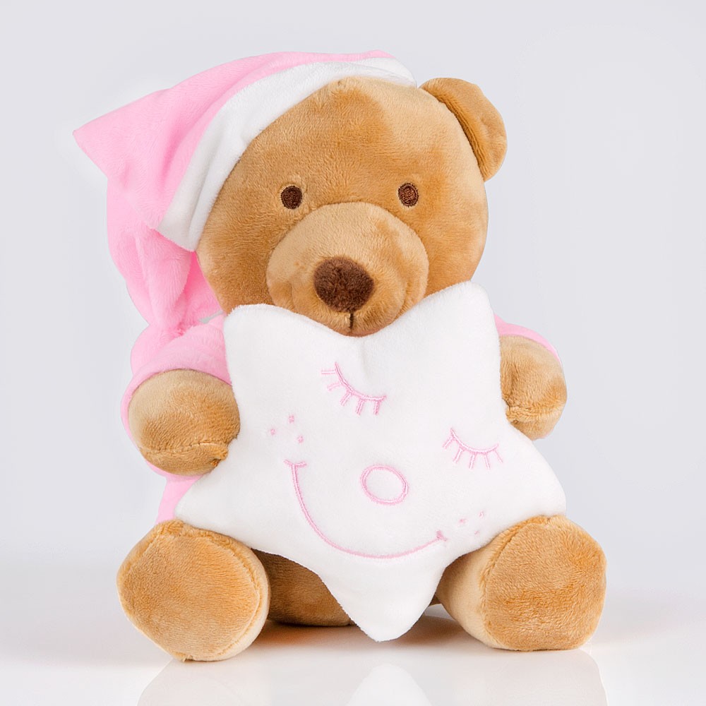 Spieluhr Sleeping Bear Rosa