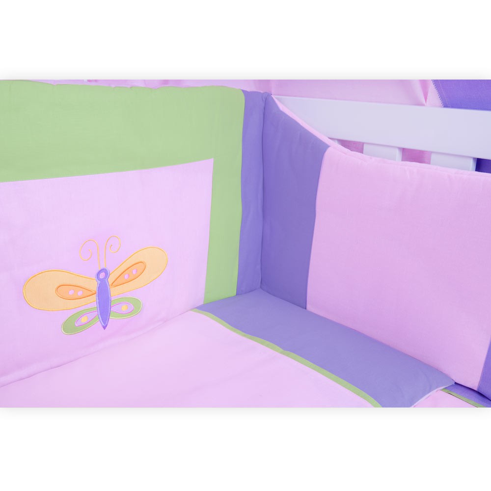 Babyzimmer enni hochglanz 19 tlg. mit 2 türigem kl. textilien ...
